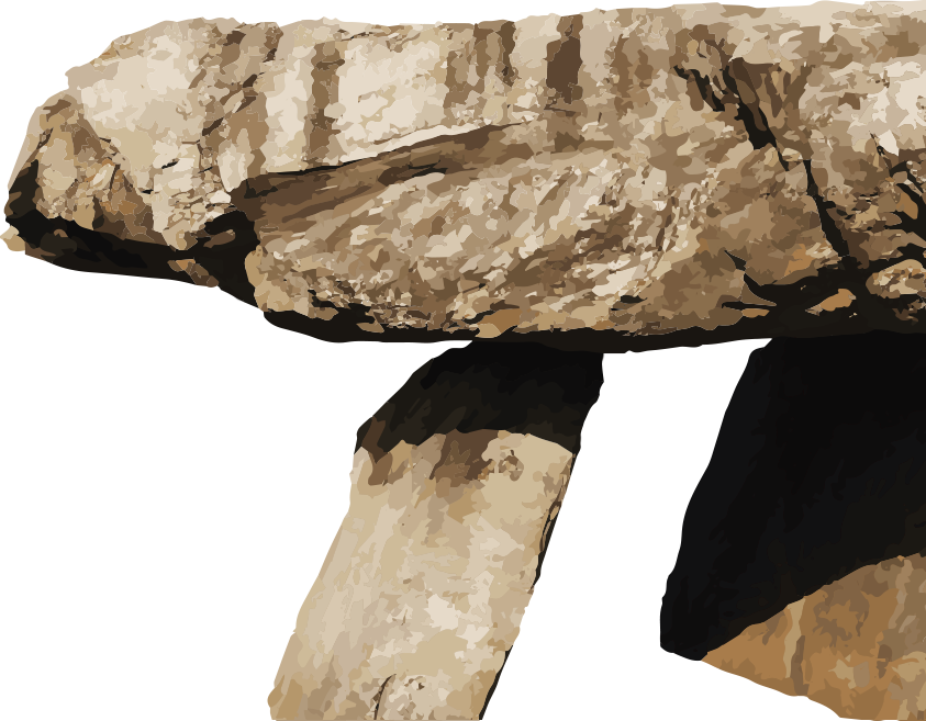 고인돌 일러스트